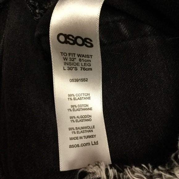 ASOS women’s jeans size 32 step hem & step waist - Picture 7 of 7